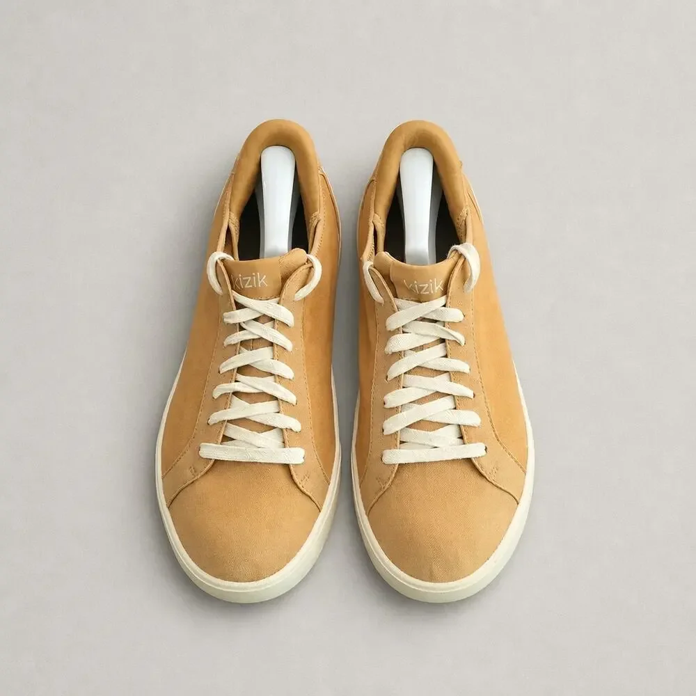 Kizik Irvine Hands Free Canvas Sneakers Maple Sugar Men 10
